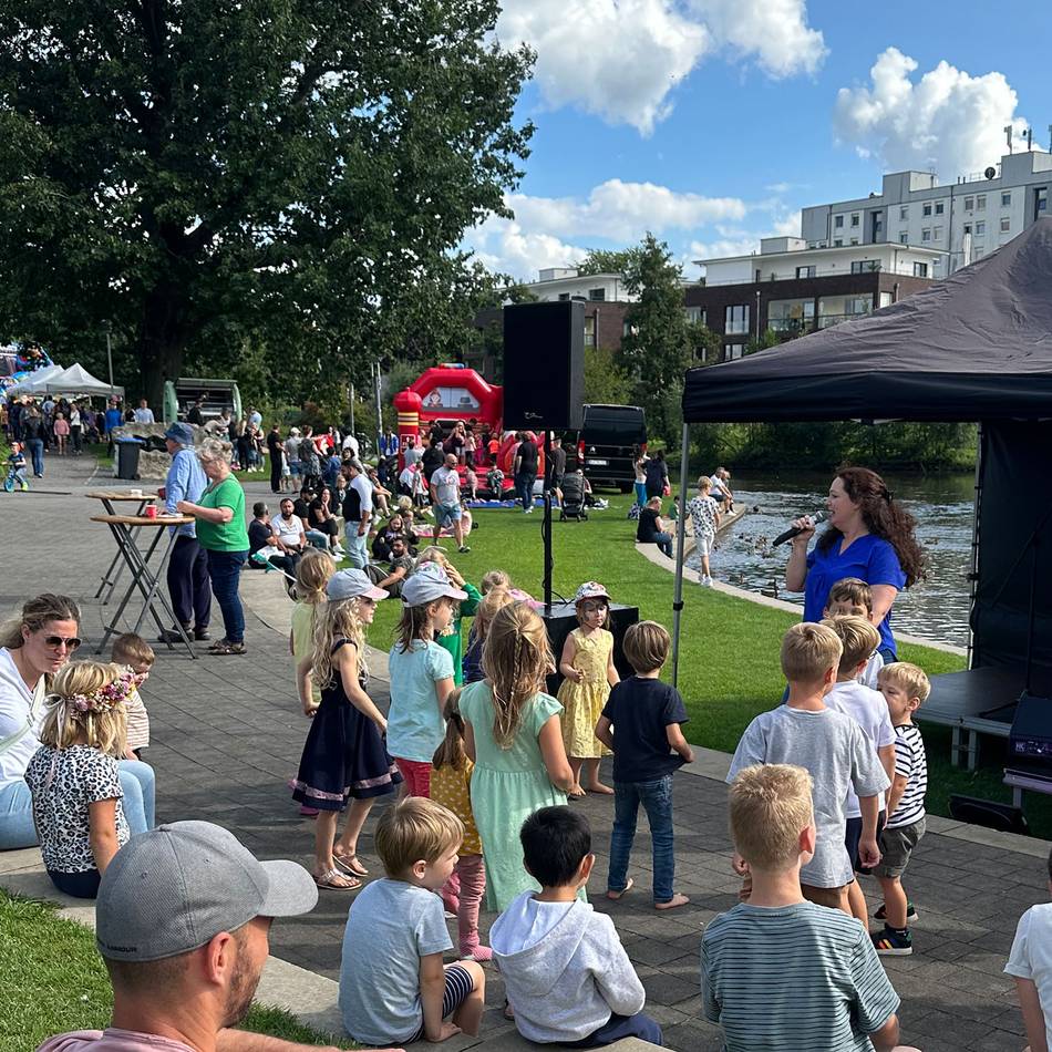 Sommerliches Event: Picknick, Spielspaß und Kino an der Niers in Goch