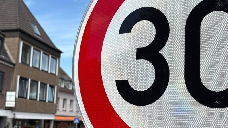 Stadt kündigt Kontrollen an: Goch verschärft das Tempolimit in der Innenstadt