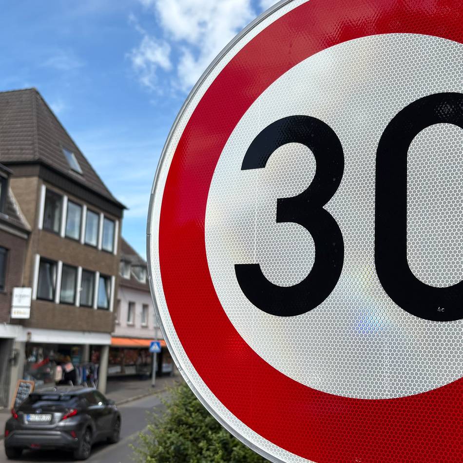 Stadt kündigt Kontrollen an: Goch verschärft das Tempolimit in der Innenstadt