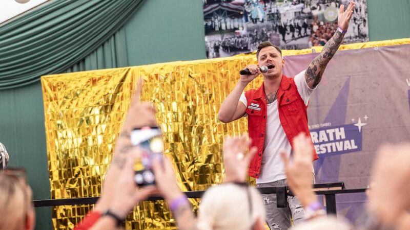 Festival-Premiere in Düsseldorf: Rather Schützen feierten mit Ballermann-Star Markus Becker