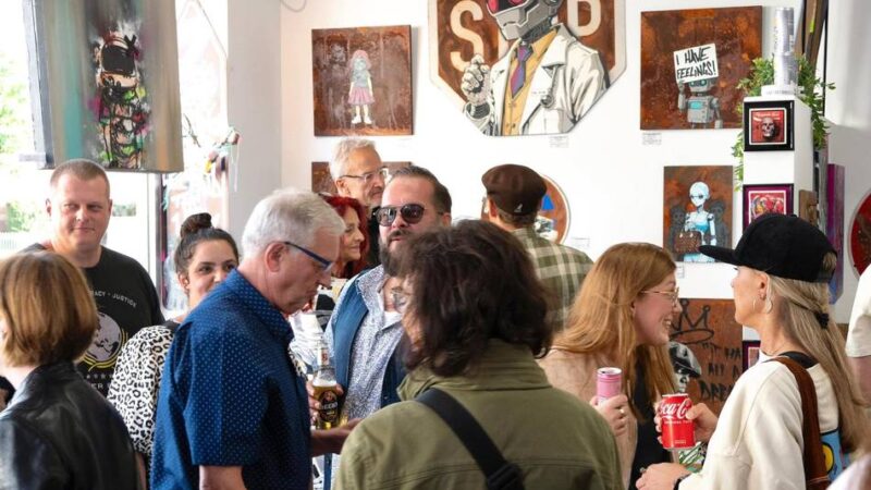 Kultur in Ratingen: Urban Art lockt viele Gäste in die Galerie