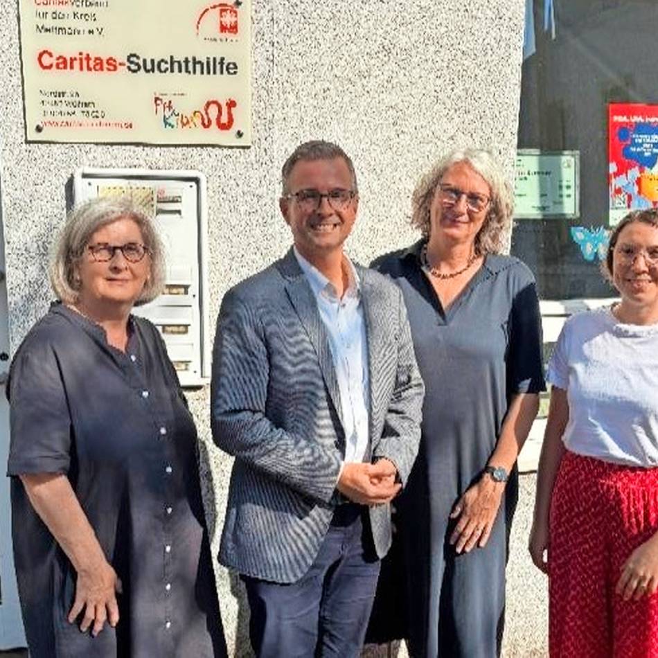 Kommunalwahl: Wülfrather Bürgermeisterkandidat besucht Suchthilfe