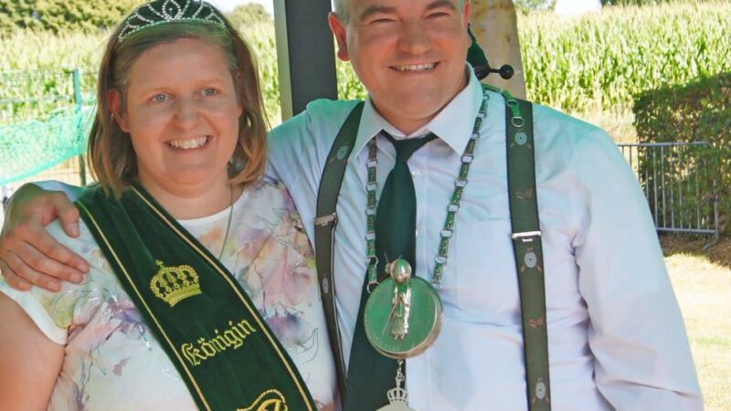 St.-Lambertus-Bruderschaft Haffen: Zwei Königspaare bei Familie Kempkes