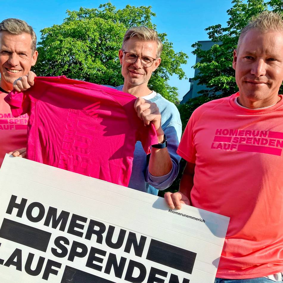 Homerun Emmerich: Convent-Truck wirbt für den „größten Club der Stadt“