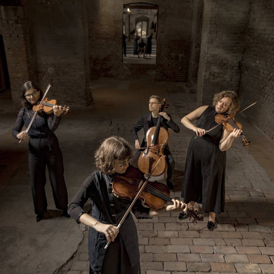 Kammerkonzert bei der Volksbank Rhein-Ruhr: „Chaos String Quartet“ zu Gast am Innenhafen