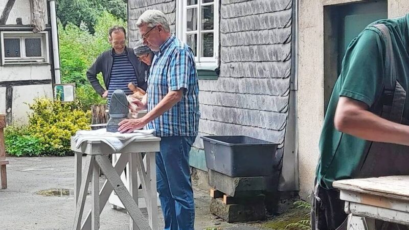Workshop: So werden aus Granit und Sandstein in Wülfrath Skulpturen