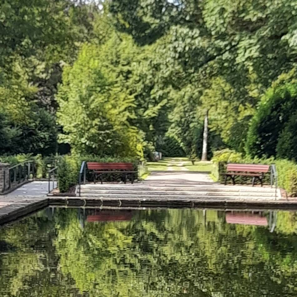 Neugestaltung auf dem Krefelder Hauptfriedhof: Aus Stufen werden Rampen – Kolumbarium ist jetzt barrierefrei erreichbar