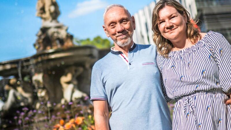 Paare in der Landeshauptstadt: Eine Hochzeit ohne Pomp, aber mit Konfetti