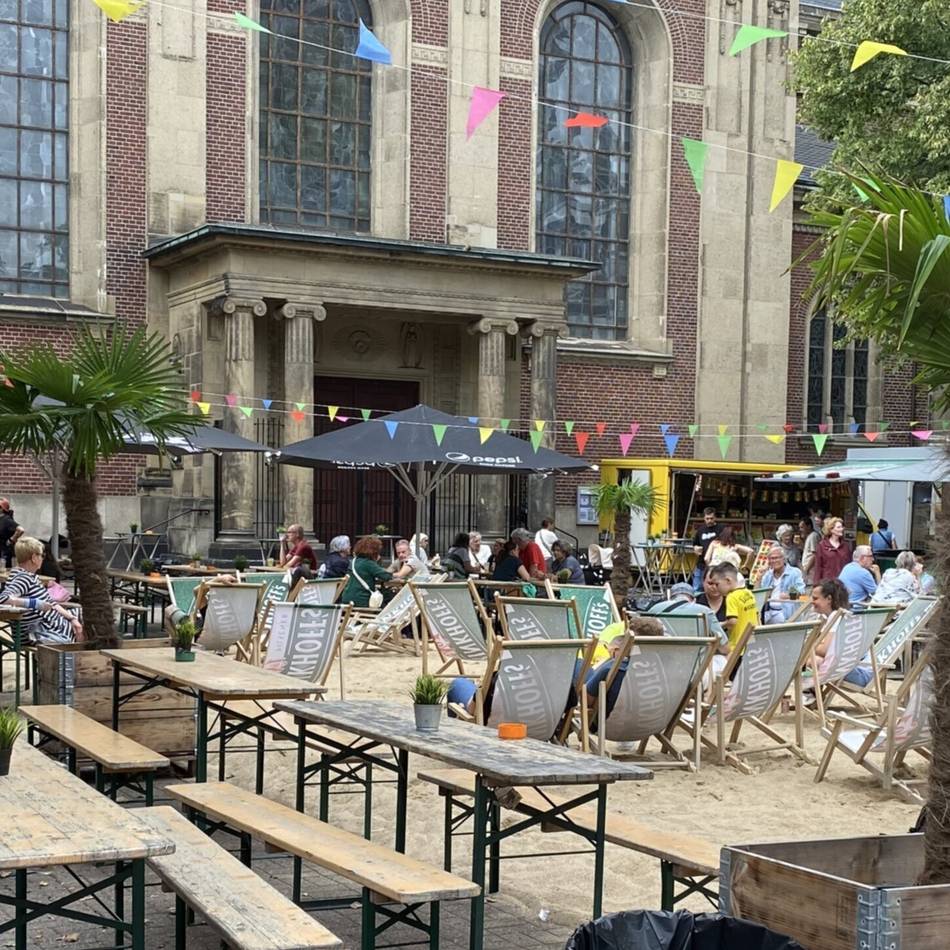 Beach-Food-Festival: Krefeld karibisch – Sandstrand am Dio-Platz