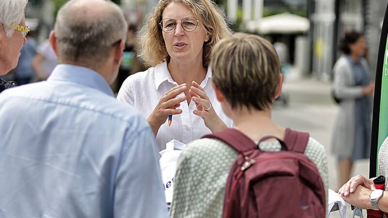 Wahlkampf in Mettmann: Drei „Vor Ort“-Termine mit Sandra Pietschmann