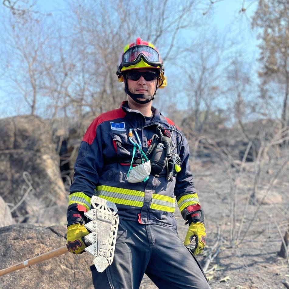 Einsatz in Spanien: Blick auf die lodernden Flammen – Düsseldorfer Feuerwehr bekämpft Waldbrände