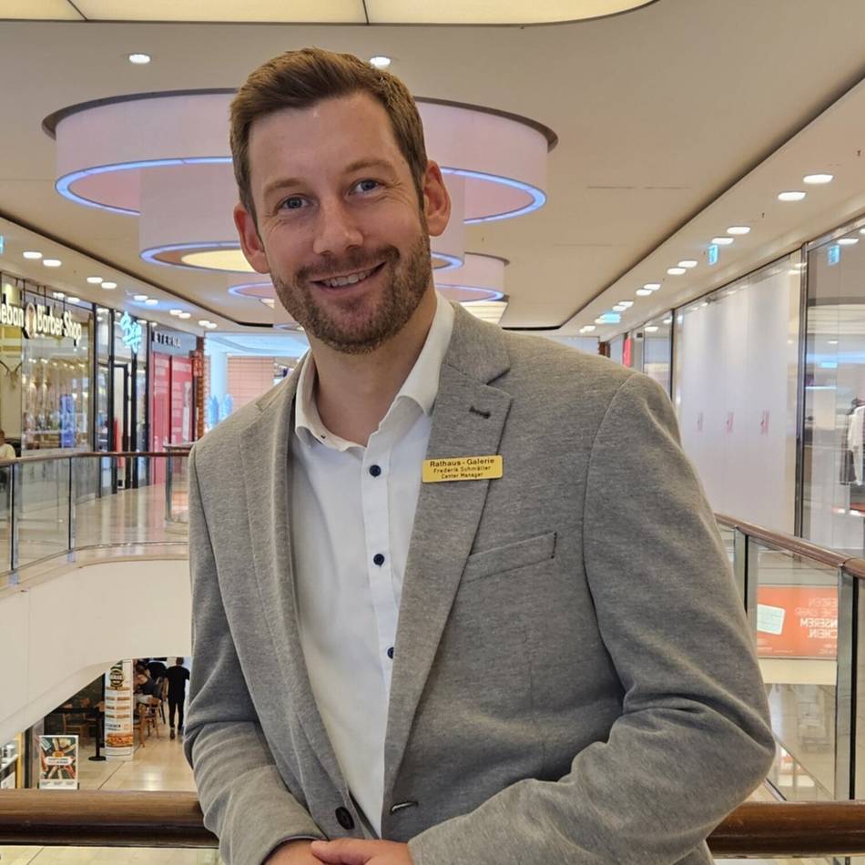 Wechsel in Leverkusen: Neuer Center-Manager in der Rathaus-Galerie
