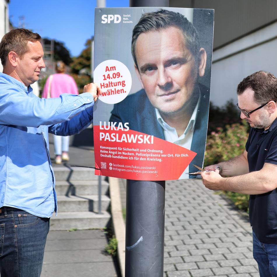Jetzt dürfen Plakate für die Kommunal- und Kreiswahl werben: Damit die Themen bei den Wählern hängen bleiben
