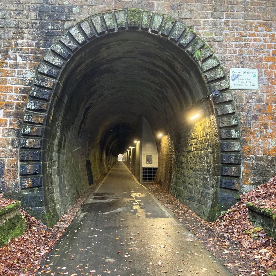 Hückeswagener Radweg: Tunnel Höhsiepen wird zeitweise gesperrt
