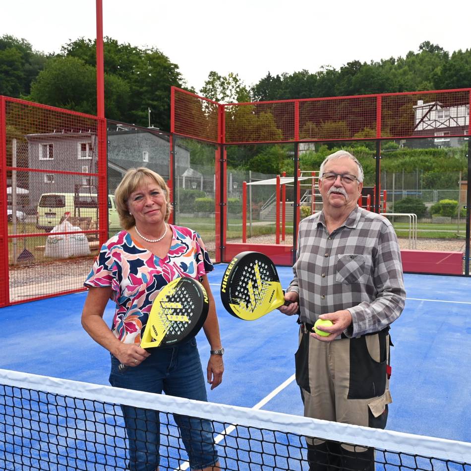 Dahlerauer Turnverein: Für die Zukunft rüsten: Court für Padeltennis ist eröffnet
