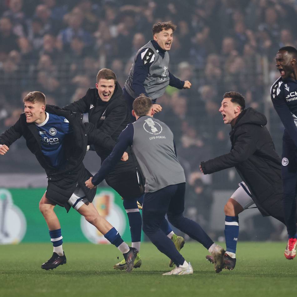 Neues Souvenir für Kniat?: Bielefeld will das nächste Pokalmärchen schreiben