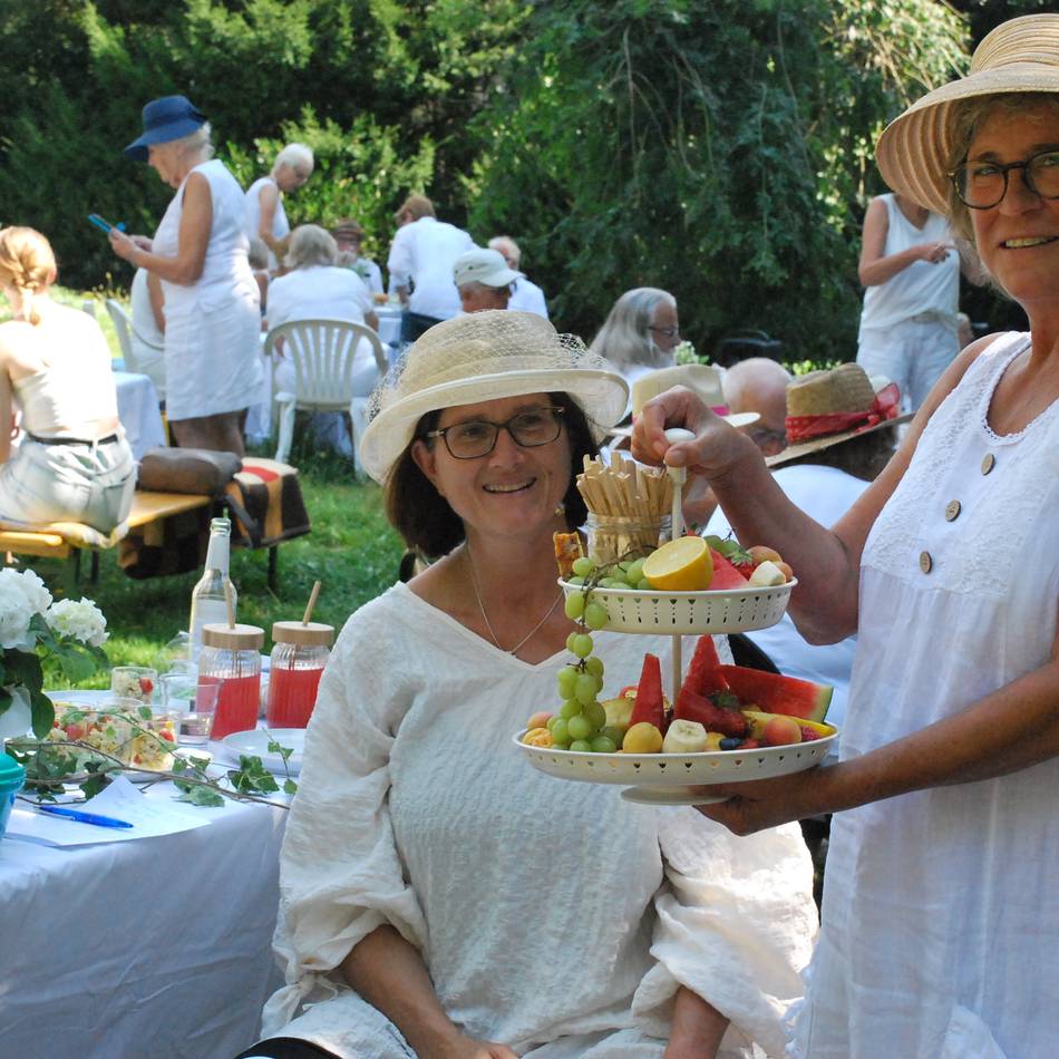 Veranstaltung in Dabringhausen: „Picknick in Weiß“ will Sonnenstrahlen nutzen