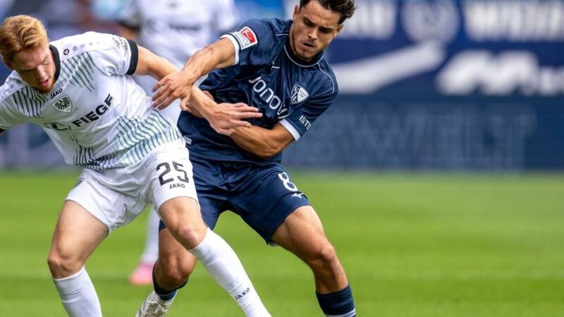 Bielefeld mit spätem Ausgleich: Bochum verliert Heimspiel gegen Münster – Hannover baut Serie aus
