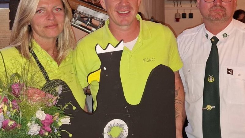 Spannendes Königsschießen: Jesko Hünnekes ist neuer König der Bürgerschützen in Louisendorf