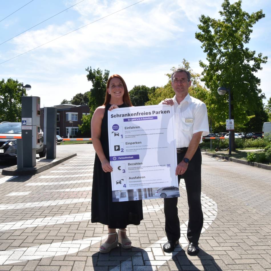 Schrankenlos in Krefeld: Nahtlos und bequem parken am Krankenhaus Maria-Hilf