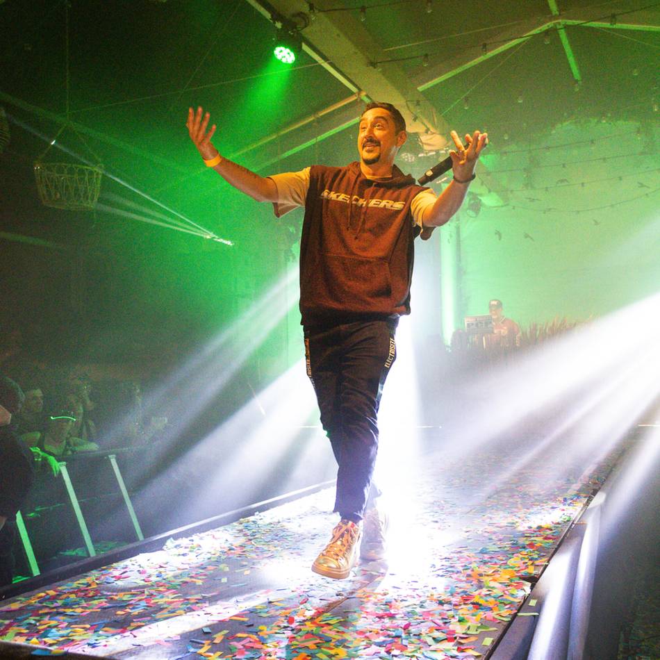 Rapper Eko Fresh beim Electrisize-Festival: „Ich bin hier der Hahn im Korb“