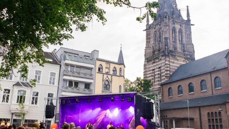 Konzerte und Mitmach-Events: Neue Veranstaltungsreihe auf dem Erkelenzer Markt
