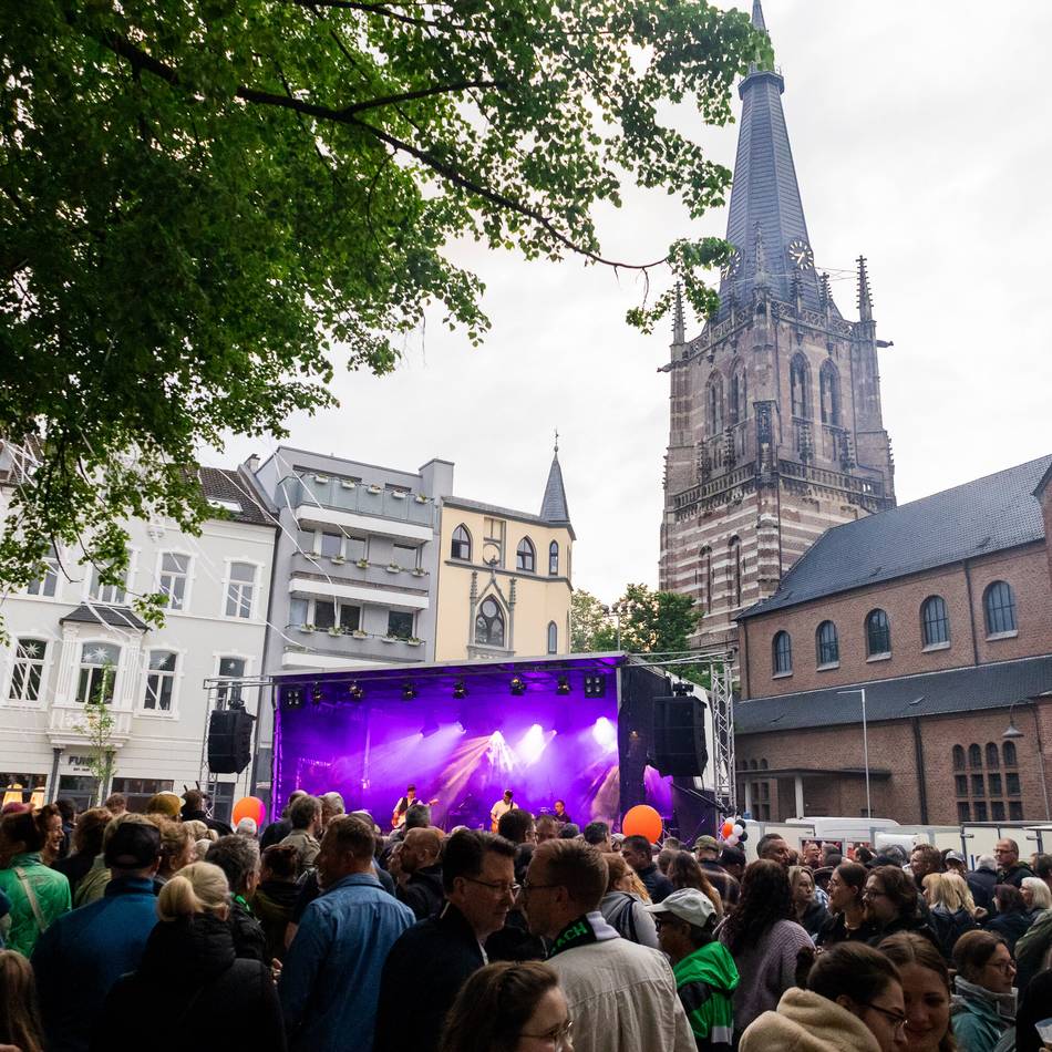 Konzerte und Mitmach-Events: Neue Veranstaltungsreihe auf dem Erkelenzer Markt