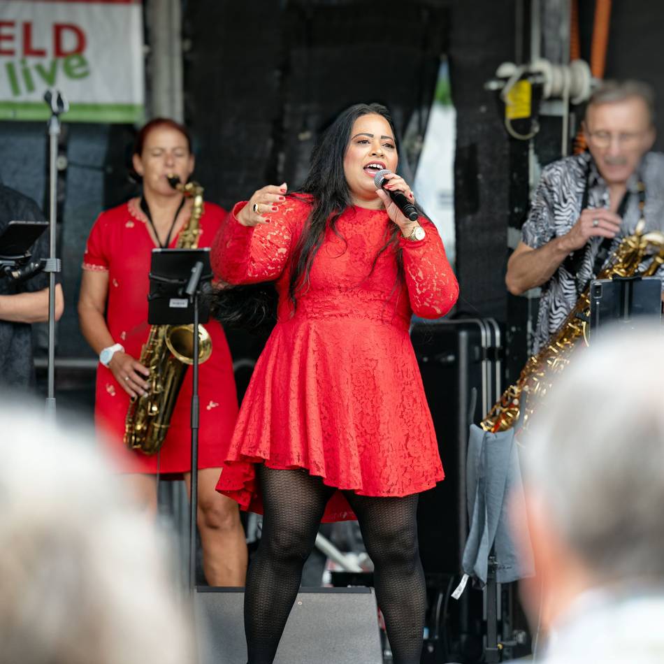„Langenfeld live“: Am Mittwoch spielt „Soul la vie“ live auf dem Marktplatz