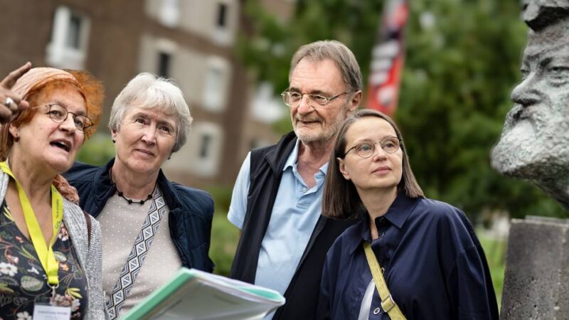 Führung durch das Berliner Viertel in Monheim: Der Plattenbau ist besser als sein Ruf