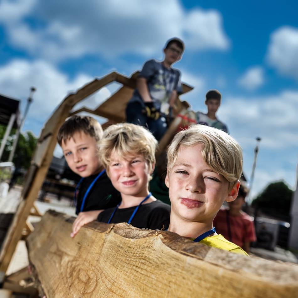 Kreativ und bunt: Gelungenes Comeback der Kinderkreativwoche im Monheimer Sojus
