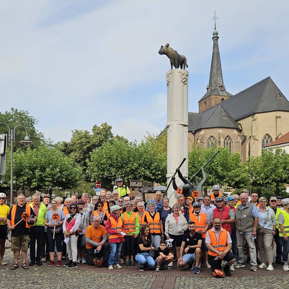 Treffen in Geldern: Kolpingsfamilien strampeln für den Klimaschutz