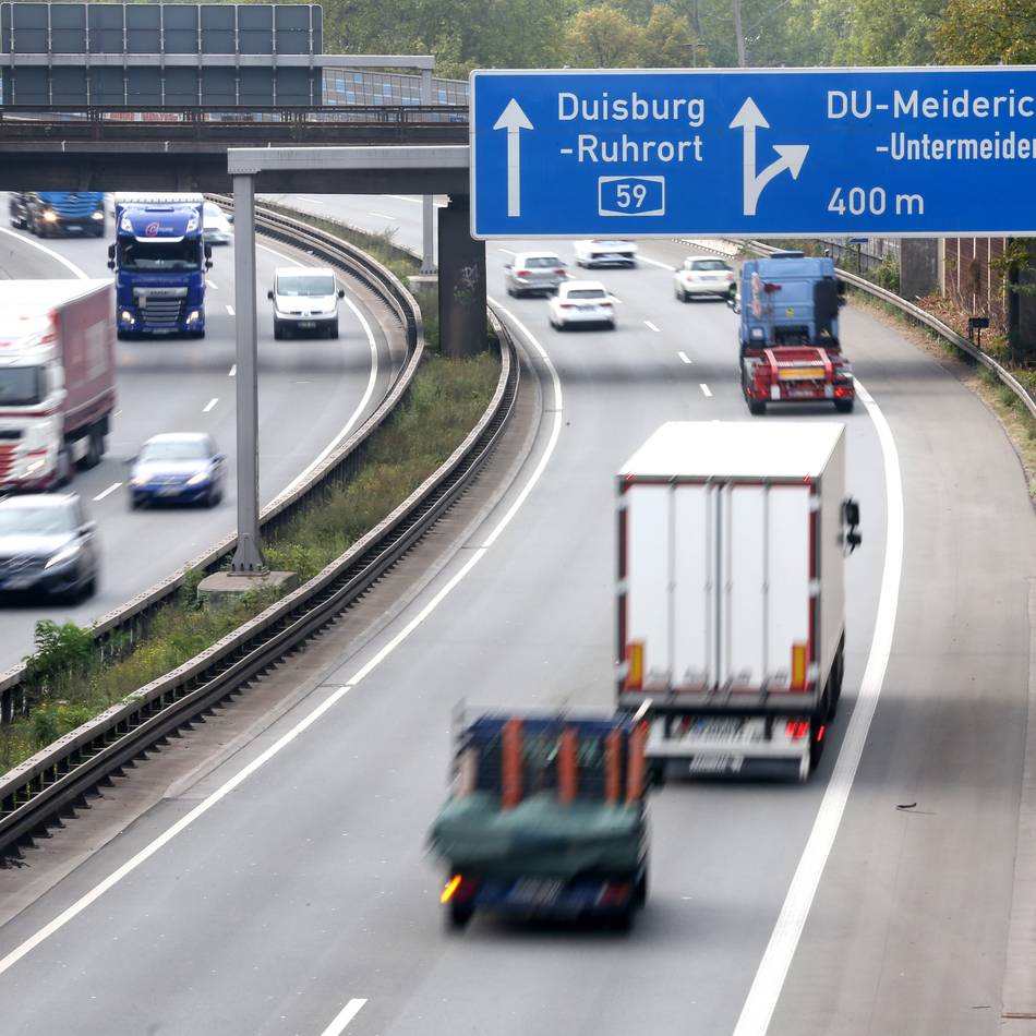 Autobahn bei Duisburg: Sperrung der A59 wird früher aufgehoben als geplant