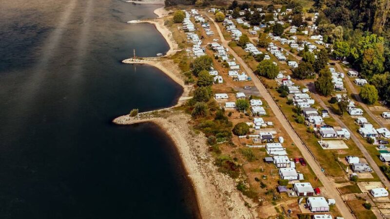 Idyllische Anlage „Rheinblick“ : Campingplatz in Baumberg fast immer ausgebucht