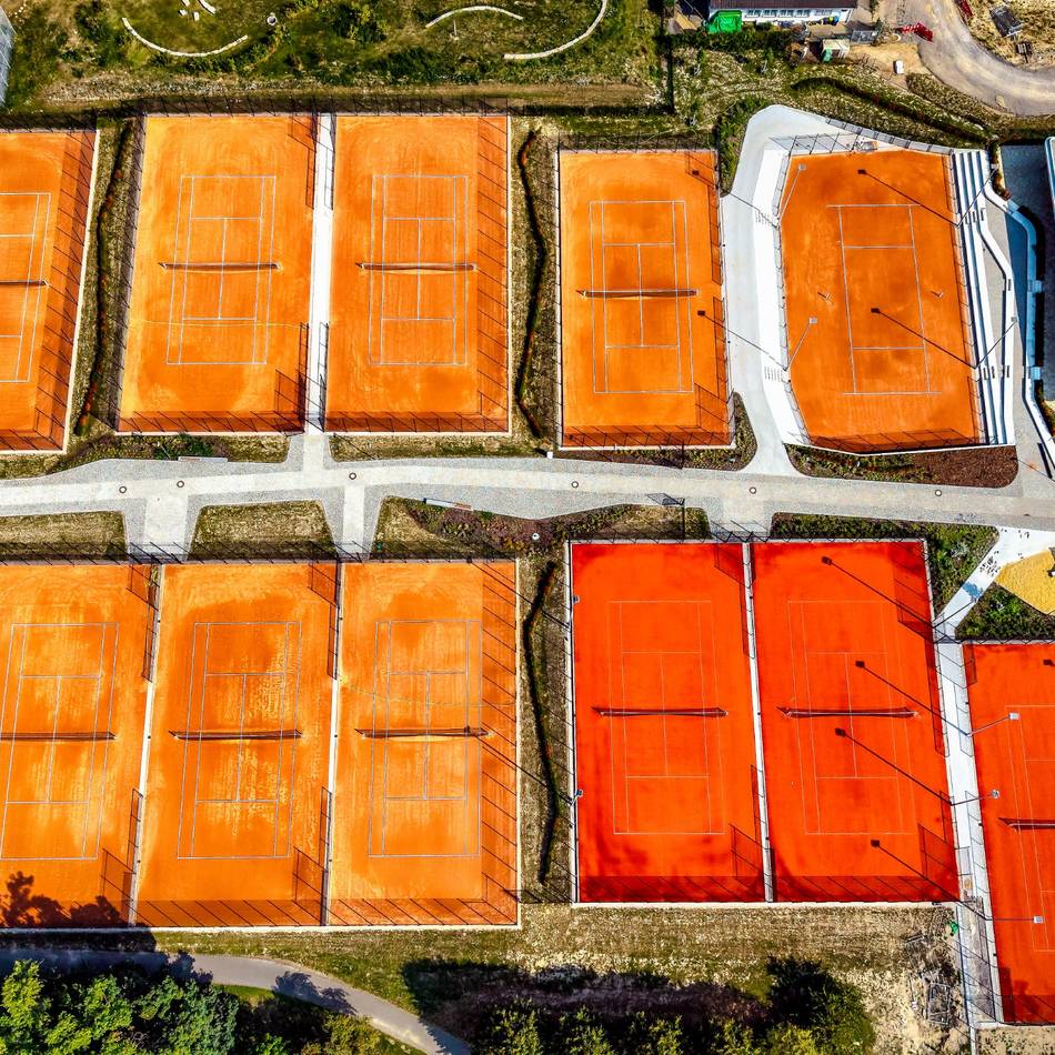 Sportzentrum am Kielsgraben ist fertig: Tennis- und Fußballspieler können loslegen