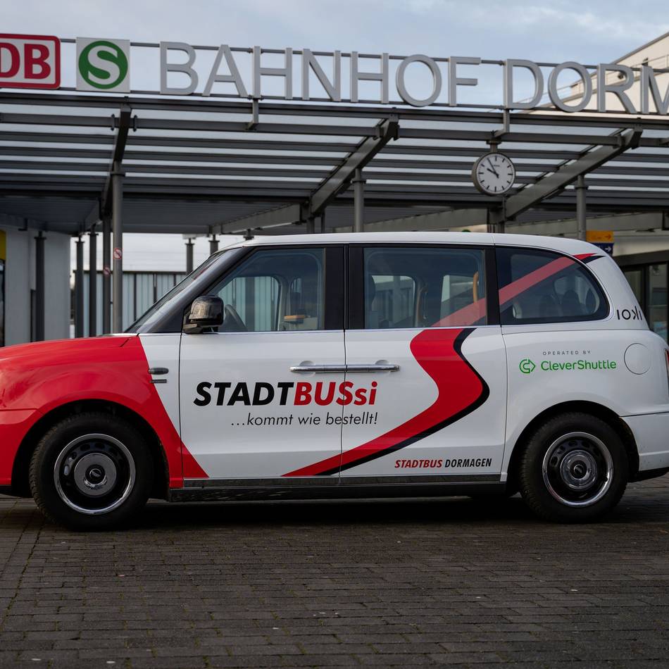 Nahverkehr in Dormagen: On-Demand-Verkehr boomt – dafür künftig ein Schnellbus weniger