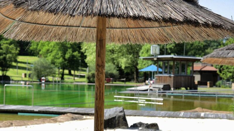 Kreisgesundheitsamt fand zu viele E-Coli-Stämme in den Wasserproben: Naturfreibad nach Bakterienalarm geräumt