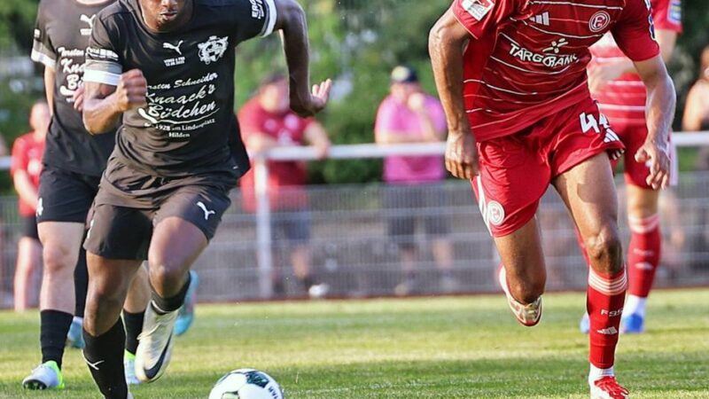 Zwischen Nadelstichen und Torflut: Fortuna Düsseldorf dominiert, VfB 03 Hilden sammelt Szenenapplaus
