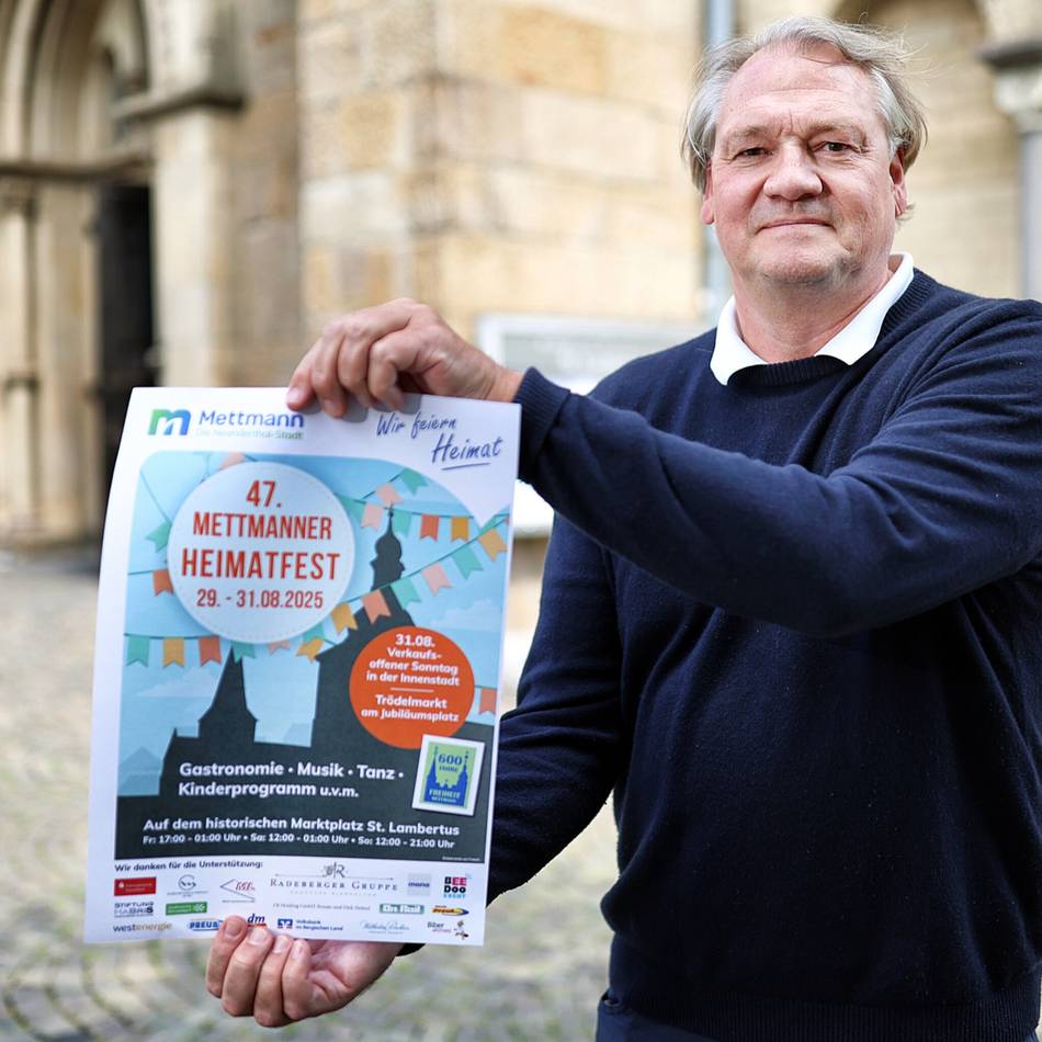 Feiern in Mettmann: Heimatfest zum Ende des Jubiläumsjahres