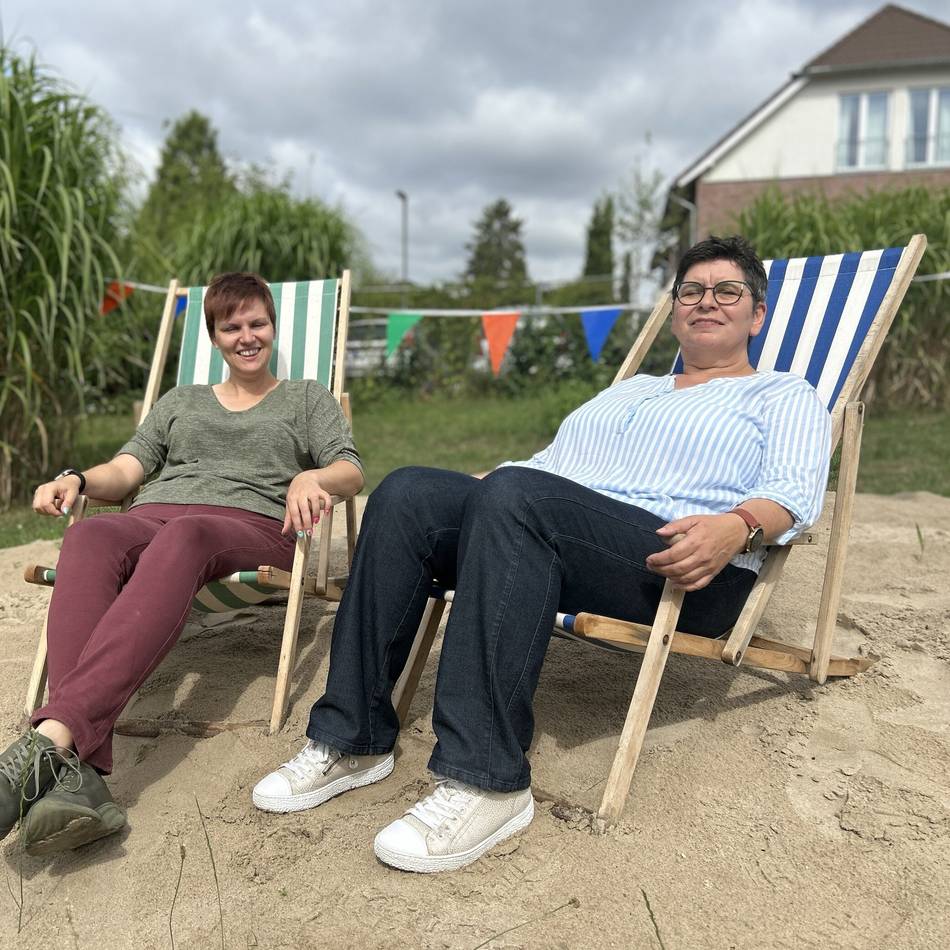 Campingwagen soll Erinnerungen wecken: Urlaubs-Feeling im Demenz-Zentrum
