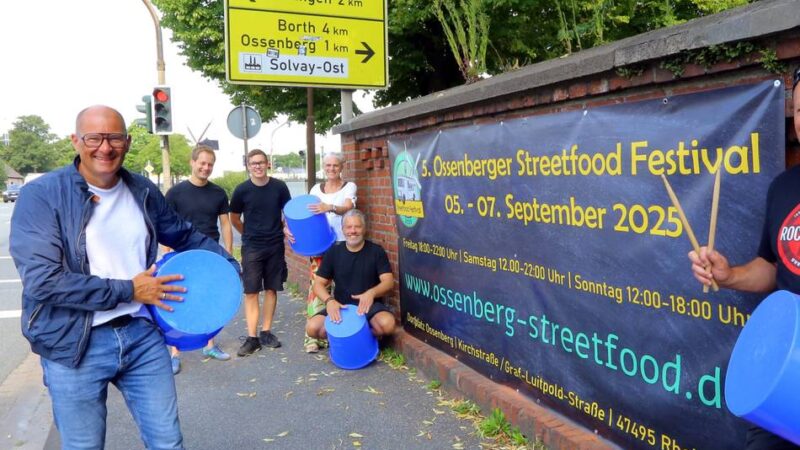 Schlemmer-Festival in Rheinberg: In Ossenberg wird zu Streetfood getrommelt
