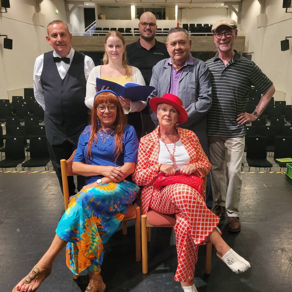 Schauspiel in Meerbusch: Lotumer Buretheater probt für seine erste Kriminalkomödie