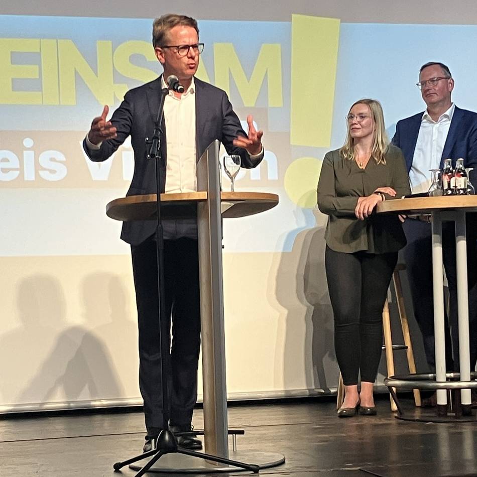CDU-Generalsekretär zu Gast in Viersen: Linnemann stimmt CDU auf Wahl-Endspurt ein
