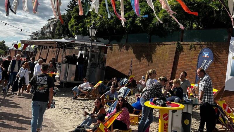 Neue Veranstaltung in Rees: „Rheinstrand“-Wochenende kam gut an