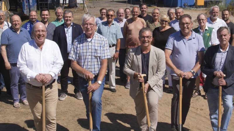 Sportanlagen in Rheinberg: Das neue Clubheim für den SV Millingen wird endlich gebaut