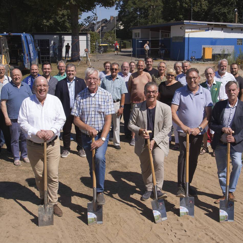 Sportanlagen in Rheinberg: Das neue Clubheim für den SV Millingen wird endlich gebaut