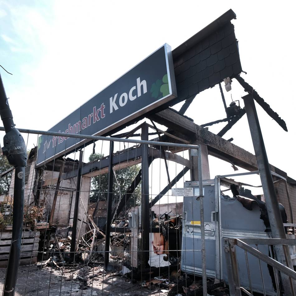 Antrag für Homberg neu aufgerollt: Nach Brand fehlt weiter ein Supermarkt