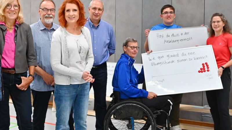 Deutschlandweit einmaliges Projekt in Krefeld: Monica Lierhaus ist Botschafterin – Trainerlizenz gibt es auch mit Handicap