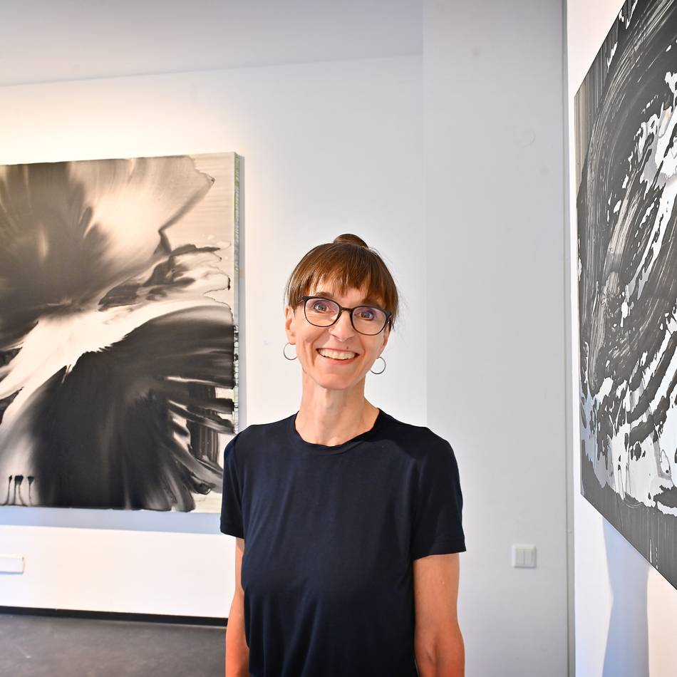 Ausstellung der Krefelder Künstlerin Tatjana Valsang: „Wenn ich traurig bin, kann ich gar nicht malen“
