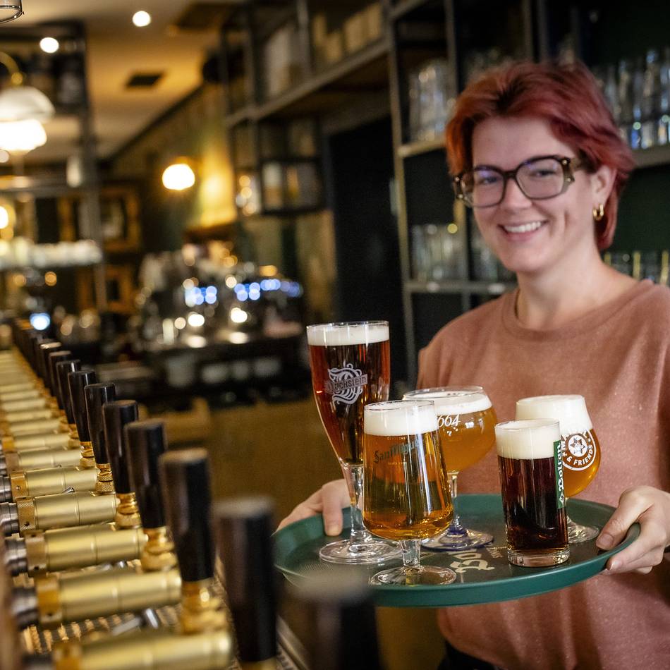 „Bier zu Liebe“ will ständig Neues bieten: Das neue Haus des Bieres in Düsseldorf