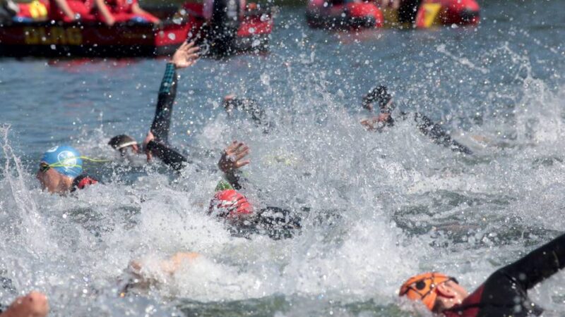 Wettbewerbe, Strecke, Teilnehmer: Alle wichtigen Informationen zum Covestro-Triathlon 2025